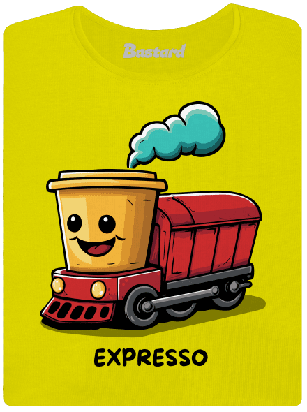 Expresso dámske tričko prémium Lemon