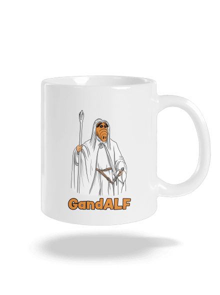 GandALF klasický hrnček White