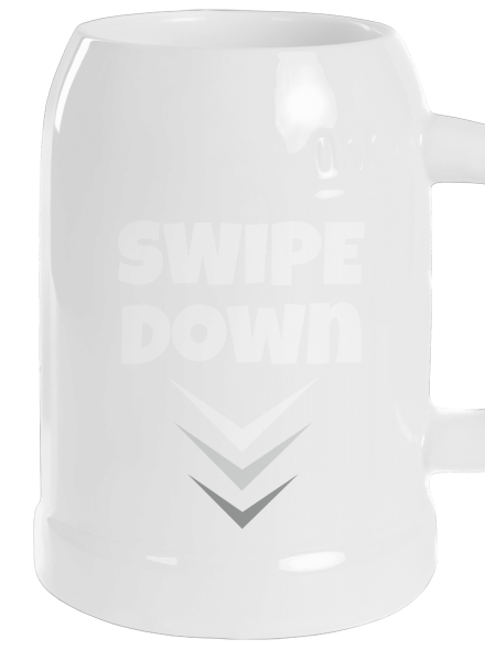 Swipe down polliter White