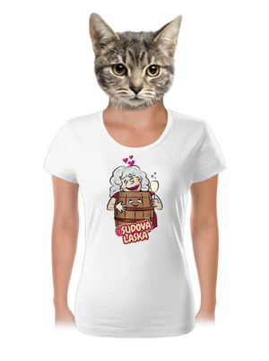 Osudová láska dámske tričko White