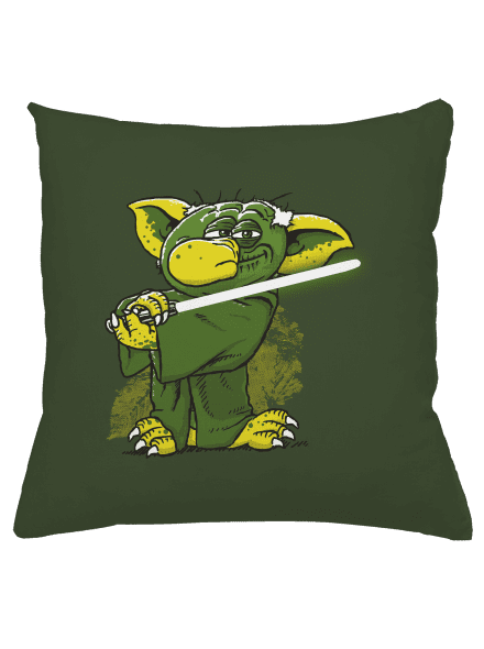 Yoda v rákosí vankúš Olive Green