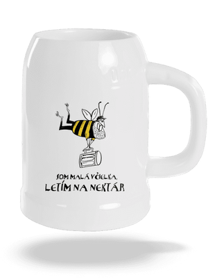 Malá včielka polliter White