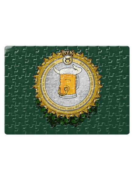 Pivný horoskop: Býk puzzle White