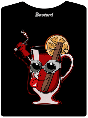 Zvarák dámske tričko s lemom Black