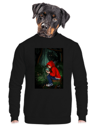 unisex mikina bez kapucne