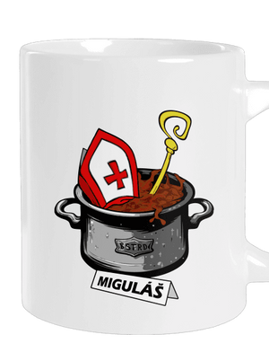 Miguláš veľký hrnček White