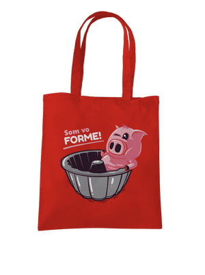 Vo forme taška Bright Red