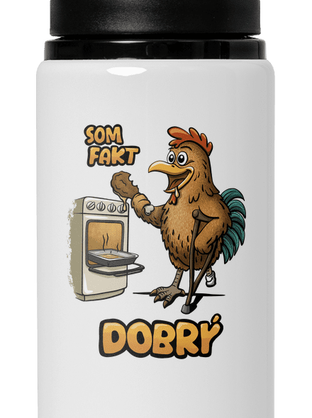 Som dobrý flaša na vodu White
