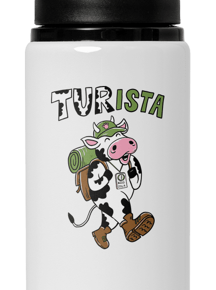 Tur na cestách flaša na vodu White