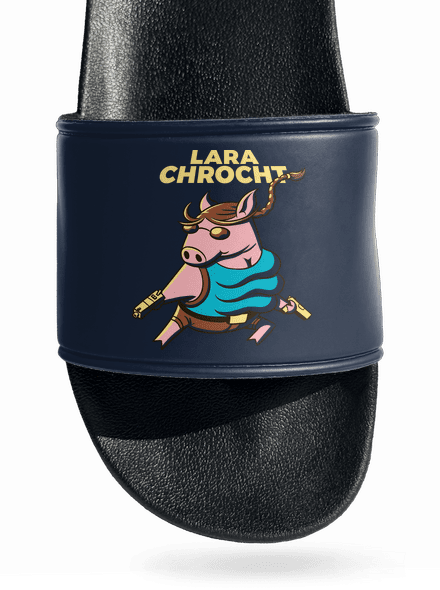 Lara Chrocht šľapky Navy