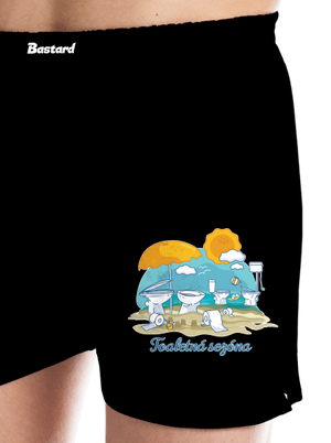 Toaletná sezóna pánske trenky Black