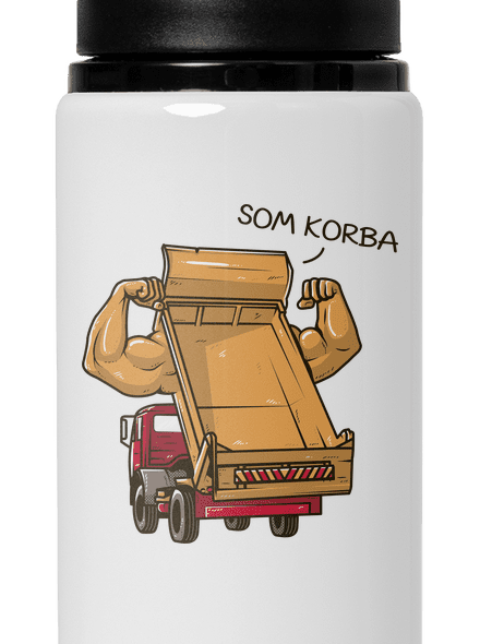 Korba flaša na vodu White