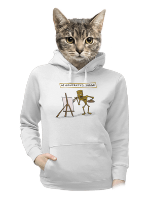 dámska mikina klokanka