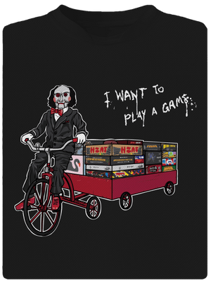 Chcem si zahrať hru pánske športové tričko Black
