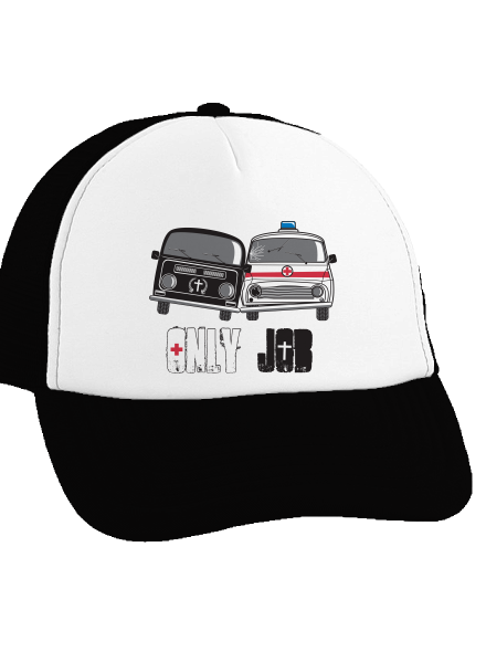 Konkurencia šiltovka truckerka Black cap