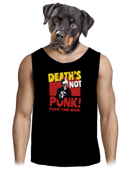 Death's not punk pánske tielko Black