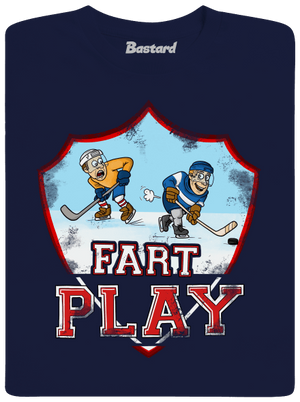 Fart Play pánske dlhý rukáv Navy
