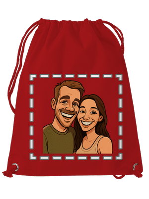 Karikatúra z vlastnej fotky vak Red Mal