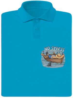 No stress pánska polokošeľa Blue Atol