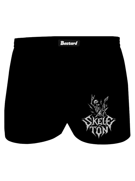 Skeletón pánske trenky Black