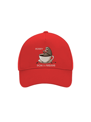 V presse šiltovka baseballka Classic Red