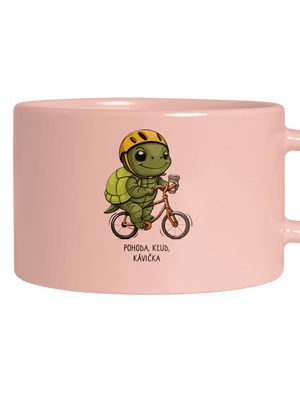 Pohoda, kľud hrnček makronka Pink Macaron