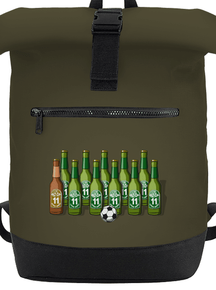 Futbalová jedenástka batoh Military Green
