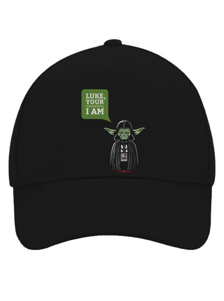 Mr. Yoda: Your grandpa I am šiltovka baseballka Black