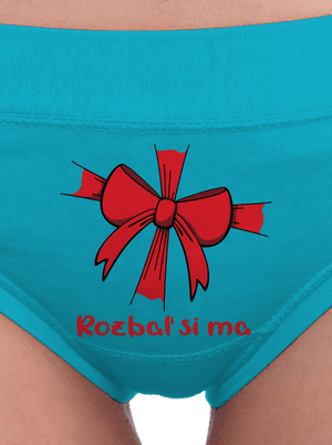 Rozbal si ma dámske nohavičky Turquoise