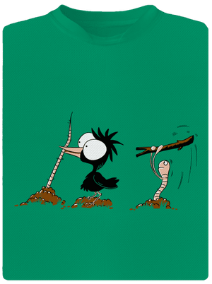 Nesprávny koniec detské športové tričko Kelly Green Mal