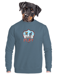 unisex mikina bez kapucne