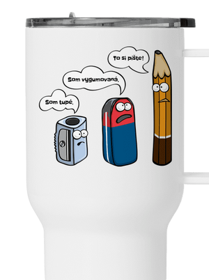 To si pište termohrnček White