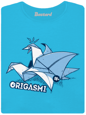 Origasmi dámske tričko Blue Atol