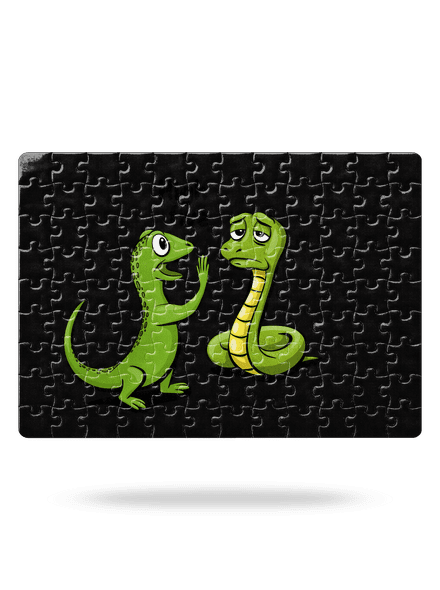 High Five puzzle White