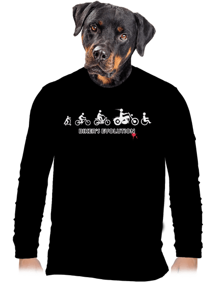 Biker’s Evolution pánske dlhý rukáv Black