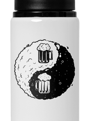 Jin Jang pivo flaša na vodu White