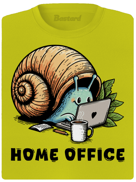 Slimákov home office dámske športové tričko Neon Yellow