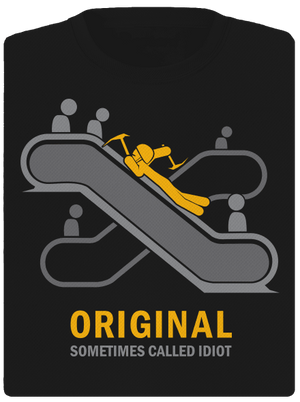 Originál dámske športové tričko Black