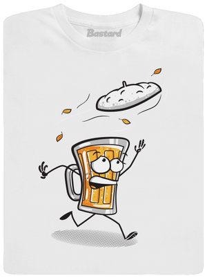 Čiapka pánske dlhý rukáv White