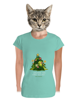 Stačí nazdobiť dámske tričko prémium Mint Mal