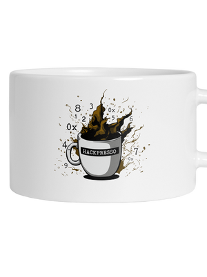 Hackpresso  hrnček makronka White