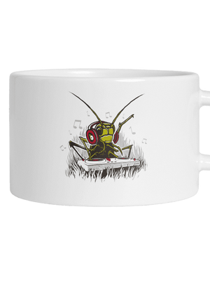 DJ Cvrček hrnček makronka White