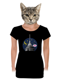 dámske tričko s lemom