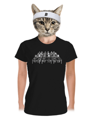 Cimrman: Debil, blbeček dámske športové tričko Black