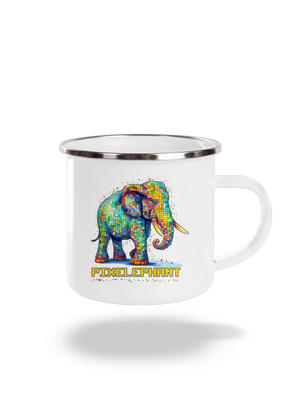 Pixelephant plecháčik White
