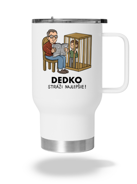 Dedko stráži najlepšie termohrnček White