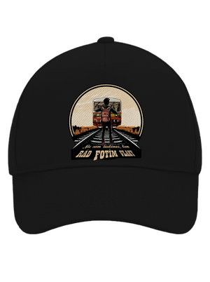 Fotím vlaky šiltovka baseballka Black