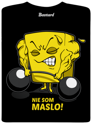 Nie som maslo detské tričko Black