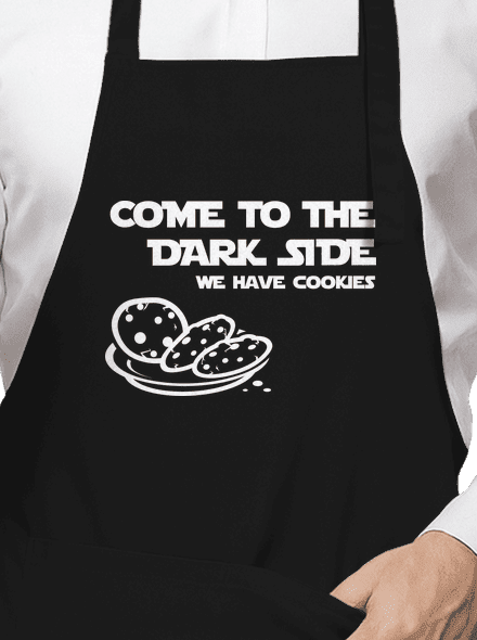 Come to the dark side zástera Black