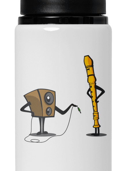 Plug-in jack flaša na vodu White